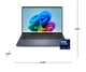Ноутбук Dell 16 Plus 16" Mini-LED 2560x1600 90 Гц / Intel Core Ultra 9 288V / Intel Arc 140V / RAM 32 ГБ / LPDDR5x / SSD 1 ТБ / Windows 11 Home / 2.05 кг (LDB06250-9182BLU-PUS) - зображення 5