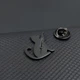 Значок из стали BROCHE брошь бижутерия Животные Кошка силуэт чёрный BRGV115382 - изображение 6