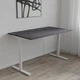 Стол письменный Space Ferrum-decor 750x1000x600 Белый металл ДСП Каштан Арвадонна 16 мм (SPACE021) - изображение 1