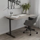 Стіл письмовий Space Ferrum-decor 750x1000x600 Чорний метал ДСП Дуб Кремона Канолло 16 мм (SPACE002) - зображення 1