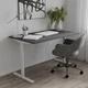 Стол письменный Space Ferrum-decor 750x1000x600 Белый металл ДСП Каштан Арвадонна 16 мм (SPACE021) - изображение 3