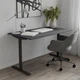 Стол письменный Space Ferrum-decor 750x1000x600 Черный металл ДСП Каштан Арвадонна 16 мм (SPACE001) - изображение 6