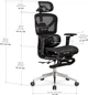 Офисное кресло Mealux M6 Air Massage с масажором Черное (HF-M6 M/B) - изображение 4