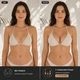 Треугольные чашки-вкладыши для купальника с 2D PUSH UP Груша Po Fanu бежевые 85(65F-70E-75D-80С-85В-90А) BR-FF10-85 - изображение 2