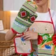 Кухонний набір бавовняний "Мак-колосок" 4 предмета - зображення 4
