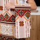 Кухонний набір бавовняний "Карпатський орнамент" 4 предмета - зображення 2