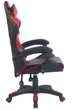 Кресло геймерское игровое Bonro BN-086 красное с подушкой (42401101) - изображение 4