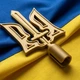 Наконечник Трезубец на флаг с мечом, верхушка для флага на флагшток Медный - изображение 1
