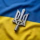 Наконечник Трезубец на флаг с мечом, верхушка для флага Серебрянный - изображение 1