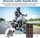 Мотоциклетная Bluetooth-гарнитура для шлема OBEST Helmet Bluetooth Headset (Bluetooth 5.0, IPX7, ультратонкая 9 мм) - изображение 3