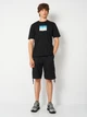 Футболка длинная мужская Jack & Jones 12294986 M Black (5715874084845) - изображение 3