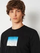 Футболка длинная мужская Jack & Jones 12294986 S Black (5715874084838) - изображение 5