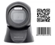 Сканер штрих-кодів стаціонарний Qoltec Laser 1D, 2D USB Black (5901878508757) - зображення 5
