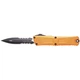 Нож Microtech Combat Troodon GEN III D/E Black Orange Полусеррейтор - изображение 1