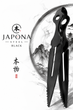 Щипці для кальяну Japona Steel Black для кальяну з неіржавкої сталі 23 см - зображення 1