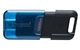 USB Flash Kingston DT80M/128GB 128Gb USB 3.2 /Type-C Black/Blue - изображение 2