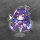 Акриловая коллекционная фигурка Геншин Импакт - Genshin Impact Chibi Сёгун Райден 3 10 см - изображение 1