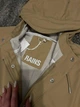 Куртка Rains Fishtail Jacket W3 XL Бежева - изображение 4
