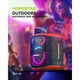 Портативная колонка HOPESTAR Party 130 с 2-мя микрофонами Черный 47942 - изображение 6