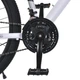 Велосипед горный 26" PROFI AM DD рама 16" на рост 150-165 см белый (MTB2605-2) - изображение 8