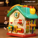 Детская развивающая игрушка Guangduola Baby Toy Montessori для детей 0-1 года, игровой столик с множеством функций, подарок на первый день рождения. - изображение 4
