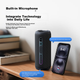 Беспроводная Bluetooth-колонка WANYINBAM1, портативная, для улицы, с высокой громкостью, высоким качеством звука, водонепроницаемая, для автомобилей и велосипедов, сабвуфер. - изображение 6