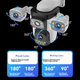 Камера видеонаблюдения VSTARCAM, 4G, 360°, ночное видение, уличная, водонепроницаемая - изображение 5