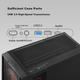 Корпус Enermax Fengyu K1 Black - изображение 7