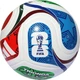 Тренировочный футбольный мяч Adidas WC TRN TRIONDA Triple Wave 2026 FIFA World Cup, номер 5, модель JD8032 - изображение 3