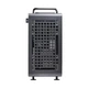 Корпус для настольного ПК CoolerMaster Qube 540 Star Black EATX Mid-Tower с поддержкой горизонтальной ориентации, радиатором 360 мм и боковой панелью из закаленного стекла, изготовленной методом 3D-печати. - изображение 1