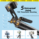 Штатив-подставка для селфи Rtako Stable Selfie Stick Floor Stand Phone Holder Tripod Live Streaming Concert Anti-Shake Portable Travel Selfie Tool 360 Degree Rotating Multifunctional - изображение 9