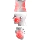 Жилет-утяжелитель Mdikawe для дыхания тренажер живота фитнес розовый - изображение 2