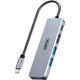Док-станція Superior DP Display Dock Type-C - USB 3.0 Hub 4K60Hz HD PD для зарядки Apple Huawei ноутбук телефон планшет USB адаптер - зображення 1