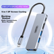 Док-станція Superior DP Display Dock Type-C - USB 3.0 Hub 4K60Hz HD PD для зарядки Apple Huawei ноутбук телефон планшет USB адаптер - зображення 4