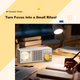 Xiaodu Smart Speaker Set Fun Set Edition [Super Xiaodu] Мінімалістичний модний дизайн ШІ велика модель Bluetooth-колонка Голосова настільна колонка Музика Радіо DJ Подарунок - зображення 10
