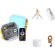 Sidande Tofu Light Fill Light RGB Pocket Light Camera Phone Photography Selfie Face Fill Handheld Portable Wireless Remote Control Hot Shoe Light Desktop Light Photography Light Accessory Kit - изображение 3