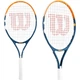 Дитяча тренувальна тенісна ракетка Wilson для початківців, Universe Racket JR 25 WR141510U. - зображення 2