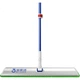 Швабра Baojiajie Flat Mop 70 см с двумя насадками, алюминиевая панель, XE03 - изображение 3