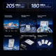 Карта памяти HP SD 512 ГБ 4K V30 U3 C10 для фотокамер, скорость чтения 205 МБ/с, скорость записи 170 МБ/с, подходит для беззеркальных/цифровых зеркальных камер. - изображение 4