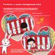 Конструктор Weiji Chibi Maruko-chan Телевизор в бассейне с шариками - изображение 5