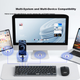Комплект бездротовий Acer OKW131 Wireless/Bluetooth Black - зображення 2