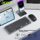 Комплект бездротовий Acer OKW131 Wireless/Bluetooth Black - зображення 9