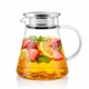 Чайник из боросиликатного стекла Teabloom OneTouch 2-в-1 с крышкой-фильтром из нержавеющей стали - изображение 8
