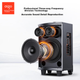 Aiguozhe S308, 8-дюймовая колонка для квадратных танцев, портативная Bluetooth-колонка для улицы с высокой громкостью, мощный мобильный сабвуфер для караоке, уличная колонка с одним микрофоном. - изображение 5