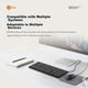 Lenovo MK001 комплект клавіатура + миша дротова USB чорна - зображення 6