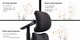 Крісло LiberNovo Omni SE / Midnight Black / 48cm - зображення 7