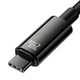 Кабель 240W Baseus Tungsten Gold Fast Charging Power Delivery 3.1 Data Cable Кабель Type-C - Type-C 2м (CAWJ040101) Black - изображение 2