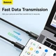 Кабель 240W Baseus Tungsten Gold Fast Charging Power Delivery 3.1 Data Cable Кабель Type-C - Type-C 2м (CAWJ040101) Black - изображение 6
