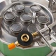Газовий пальник 7 конфорок 1800 Вт з шлангом і конектором алюмінієвий портативний пальник для казана дачі туризму зелений - зображення 2