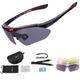 Окуляри велосипедні Rockbros 10001 Black-Red (Rockbros-10001) - зображення 1